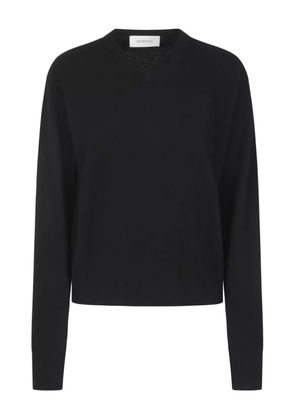 Sportmax V-neck jumper - Black