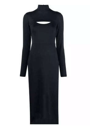 AMBUSH cut-out mid-length dress - Black