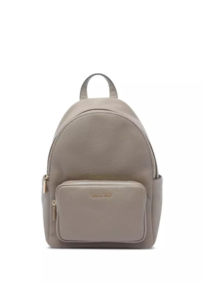 Michael Michael Kors Tanner zip-pocket leather backpack - Neutrals
