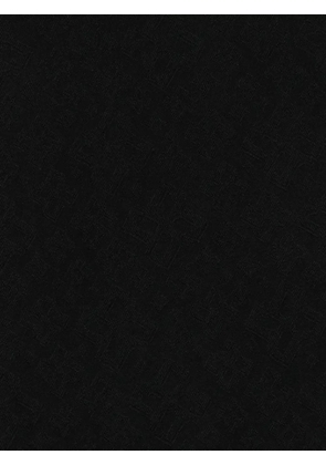 Tagliatore fringed scarf - Black