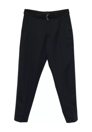 Low Brand buckled tapered trousers - Blue