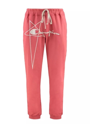 Rick Owens x Champion cotton track pants - Pink