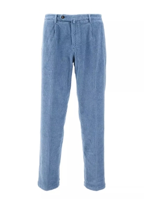 Briglia 1949 ribbed flap-pocket trousers - Blue