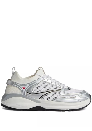 DSQUARED2 Dash panelled mesh sneakers - White