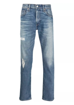 Levi's mid-rise straight-leg jeans - Blue