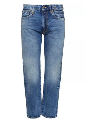 R13 cropped straight jeans - Blue