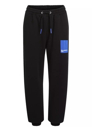 Karl Lagerfeld Jeans logo-print track pants - Black