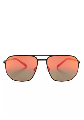 Maui Jim Shark’s Cove pilot-frame sunglasses - Orange