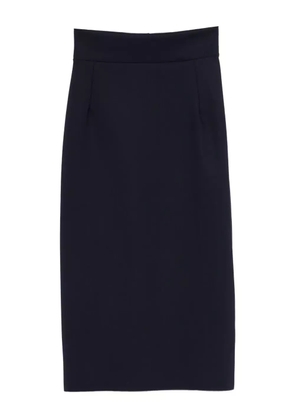 CHIARA BONI La Petite Robe high-waisted midi skirt - Blue