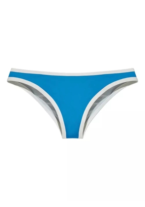 Marysia contrast-trim bikini briefs - Blue