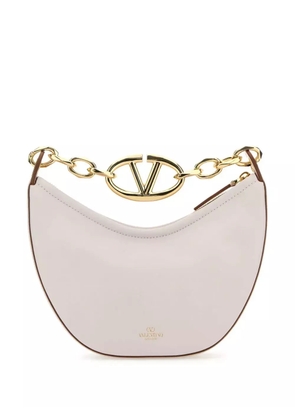 Valentino Garavani small VLogo Moon tote bag - Pink