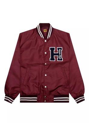 Human Made varsity logo bomber jacket - Red