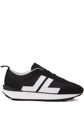 Lanvin Bumper stripe-panel sneakers - Black