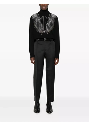 Briglia 1949 pleated straight-leg trousers - Black