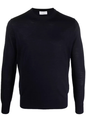 Ballantyne crew-neck wool jumper - Blue