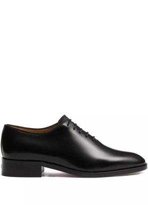 Valentino Garavani leather Oxford shoes - Black