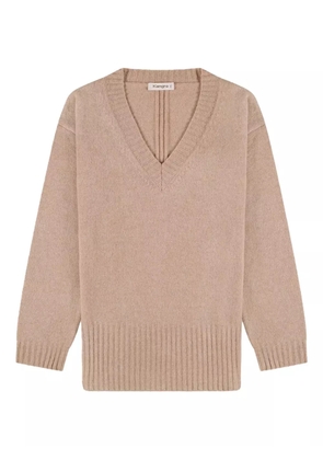 Kangra V-neck sweater - Neutrals