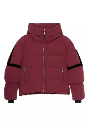 Fusalp Barsy II quilted velvet-paneled ski jacket - Red