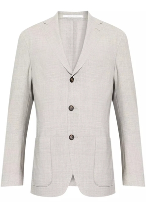 Eleventy single breasted blazer - Grey
