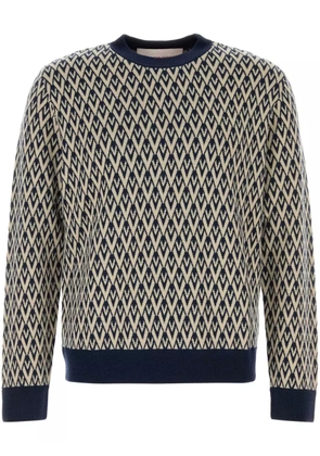 Valentino Garavani Toute la V sweater - Blue