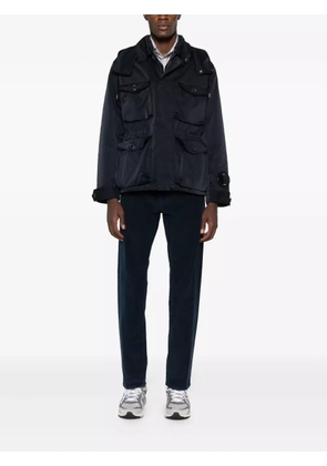 C.P. Company patch-pocket hooded jacket - Blue