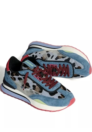 Hoff animal -print sneakers - Blue