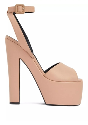 Giuseppe Zanotti 170mm Tarifa platform sandals - Pink