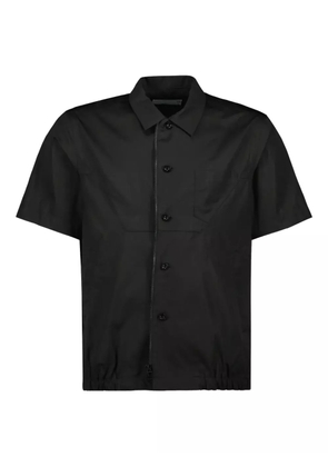 sacai cotton shirt - Black