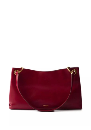 Prada large Etude shoulder bag - Red