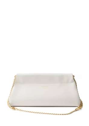 Prada Enchaîné chain-strap leather shoulder bag - White