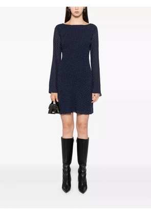 Reformation Esra mini dress - Blue