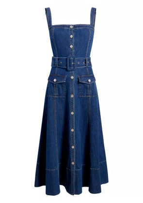 Cinq A Sept Vega denim midi dress - Blue