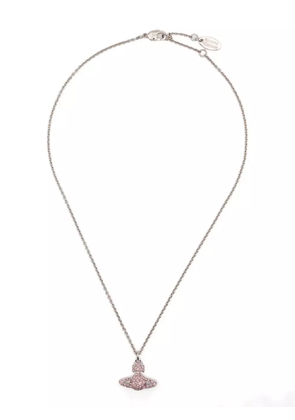 Vivienne Westwood orb crystal-embellishment necklace - Silver