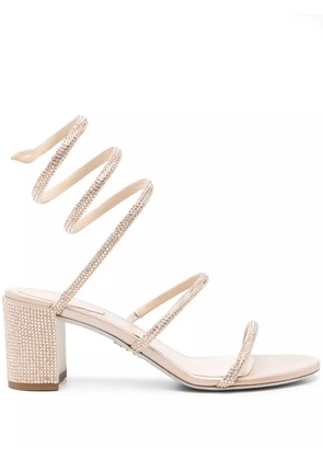 René Caovilla Cleo 60mm sandals - Gold