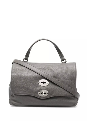 Zanellato calf-leather satchel-bag - Grey