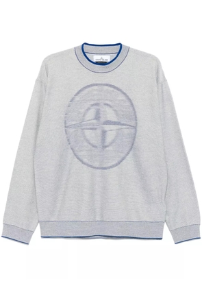 Stone Island Compass-motif sweater - Blue