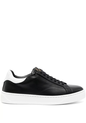 Lanvin DDB0 low-top leather sneakers - Black
