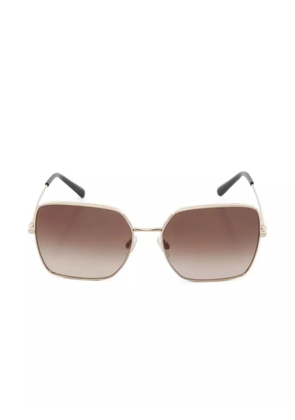 Dolce & Gabbana Pre-Owned 2010s geometric-frame sunglasses - Gold