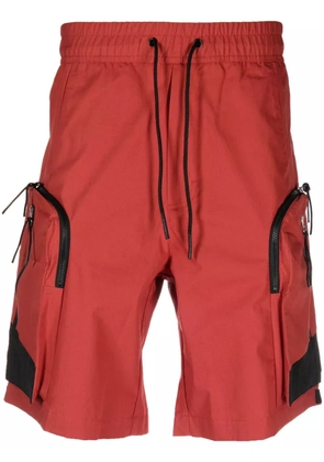 A-COLD-WALL* overset tech shorts - Red