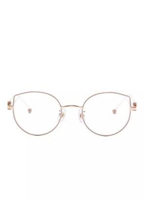 Megane and Me Norah cat-eye glasses - Gold