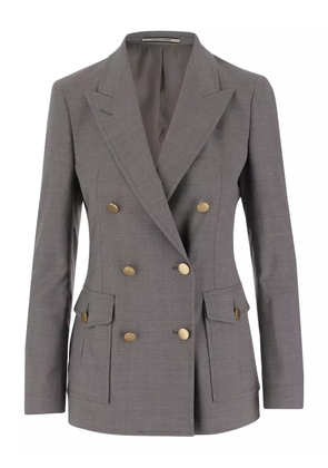 Tagliatore double-breasted blazer - Grey