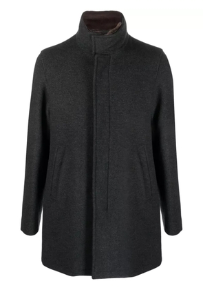 Herno single-breasted wool coat - Grey