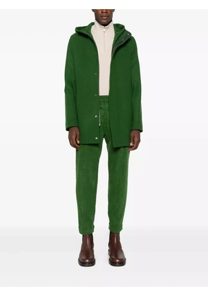 Manuel Ritz pleated tapered trousers - Green