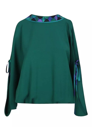 PUCCI open-back blouse - Green