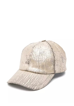 Rick Owens DRKSHDW baseball cap - Gold