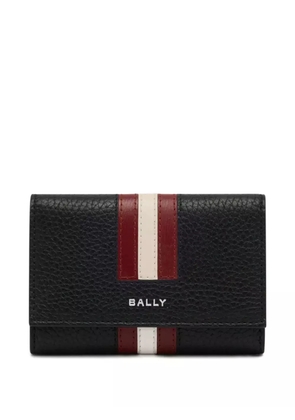 Bally grained-leather key holder - Black