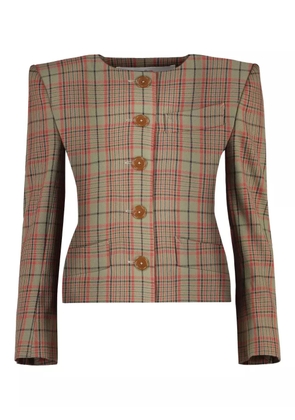 Vivienne Westwood checked blazer - Neutrals