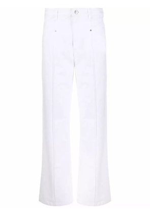 ISABEL MARANT straight-leg trousers - White
