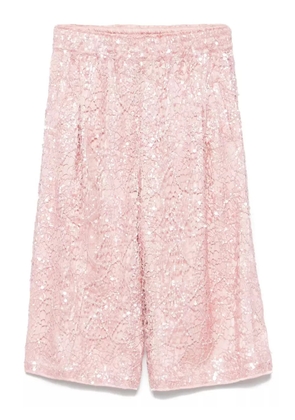 Merci cropped trousers - Pink