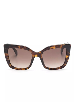 Marc Jacobs Eyewear logo-plaque sunglasses - Brown